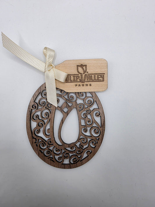 Intricate Tulip Valley Farms Ornament