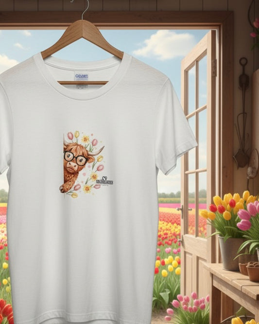 Tulip Cow T-shirt