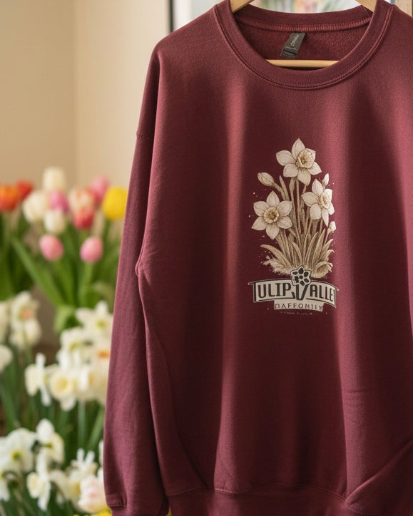 Daffodil Sketch Sweatshirt
