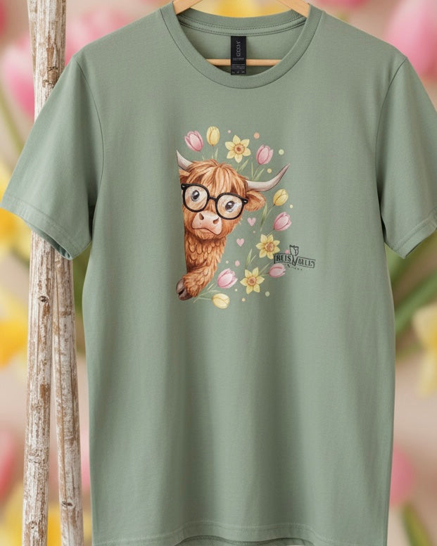 Tulip Cow T-shirt
