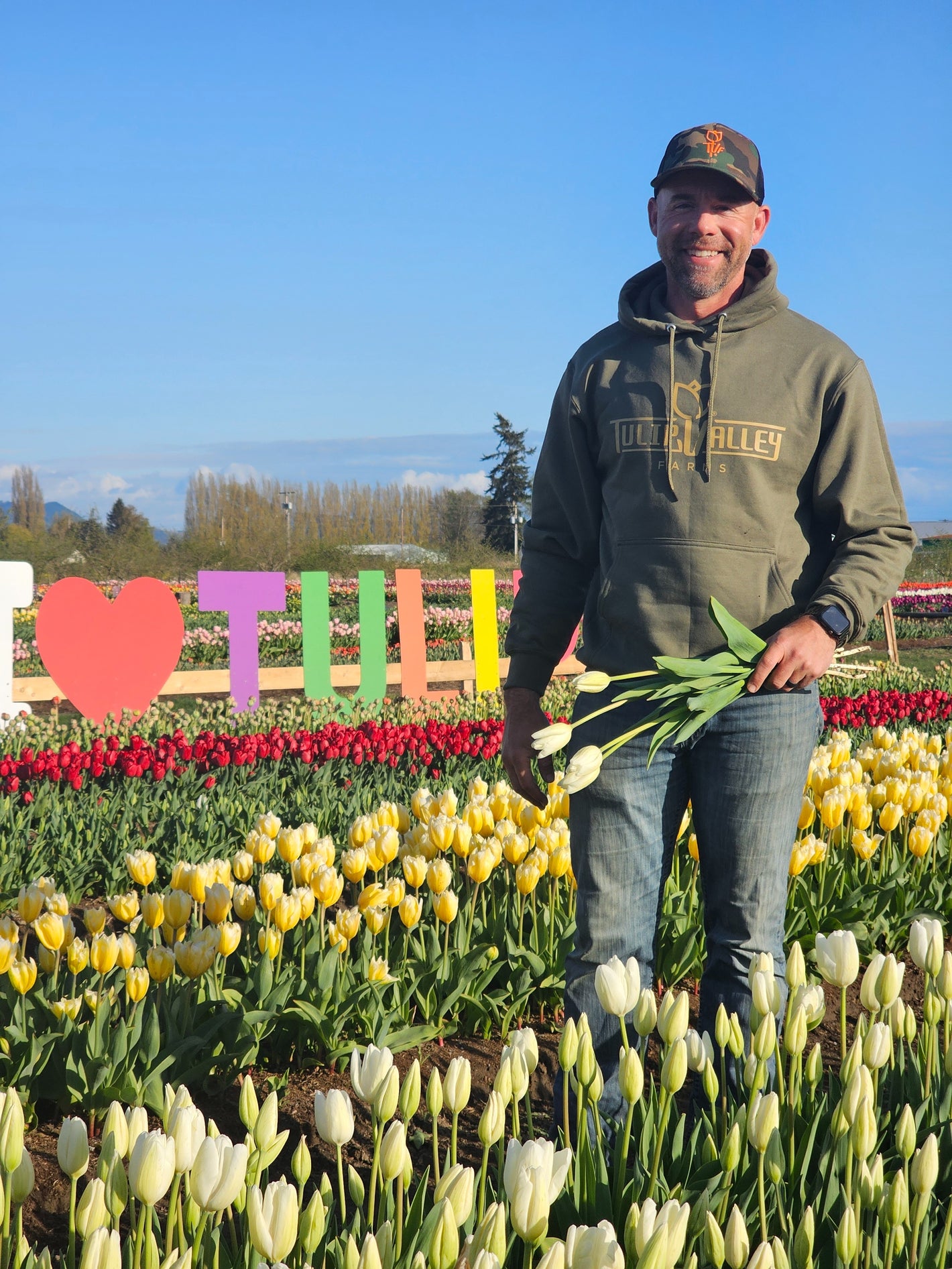 Farmer Andrew from Tulip Valley Farms