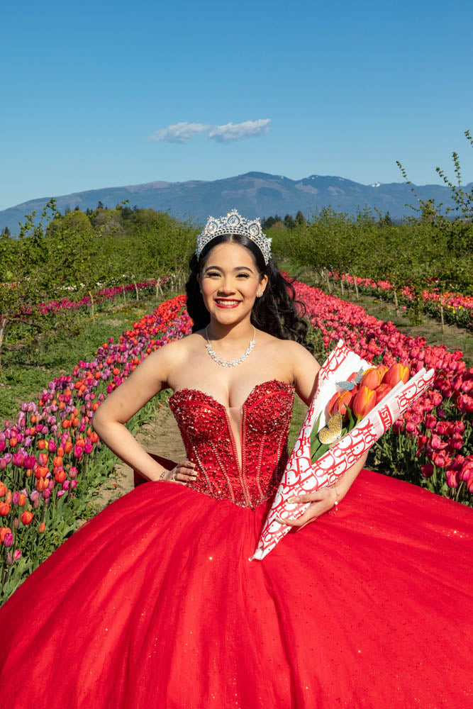 Special occasion photography at Tulip Valley Farms