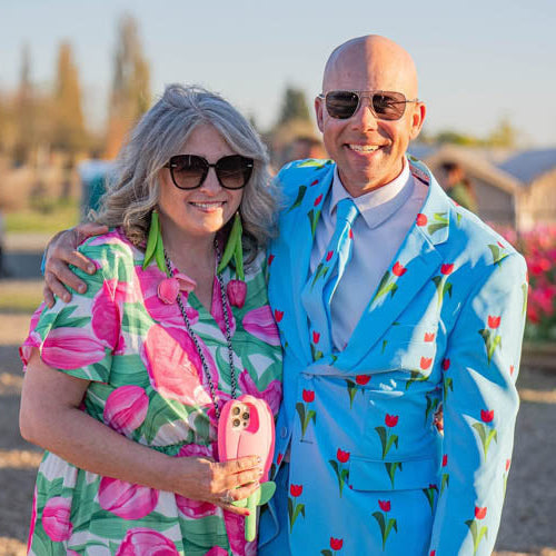 Tulip Valley Farms owners Holly and Andrew Miller