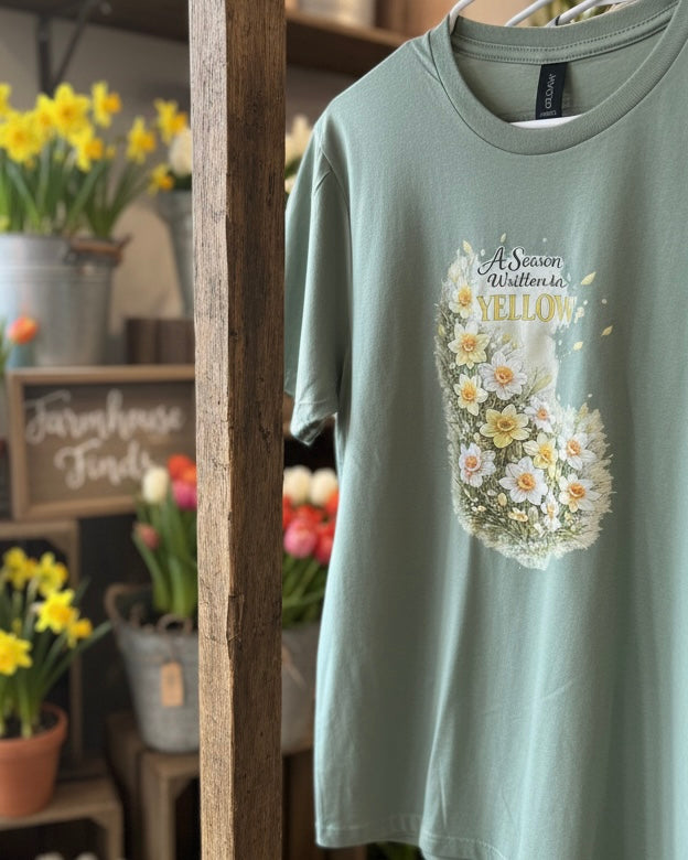 A Season Written in Yellow T-shirt