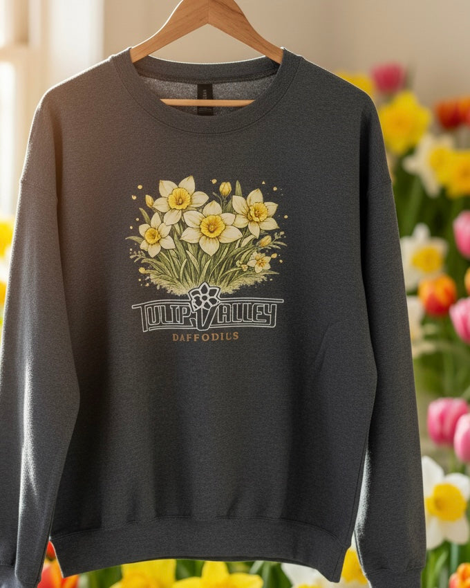 Daffodils Blooming Crewneck