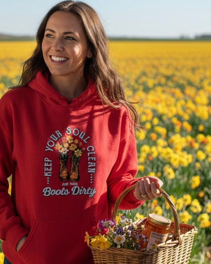 Dirty Boots, Clean Soul Sweatshirt