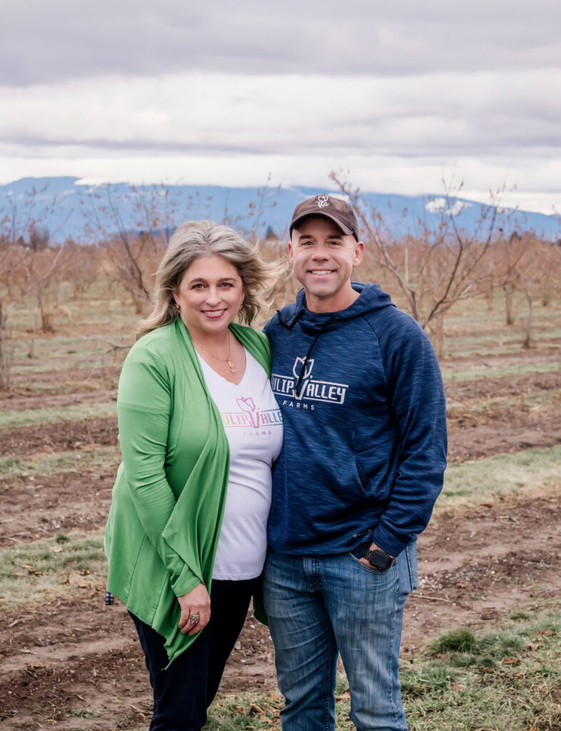 Tulip farmers Andrew and Holly Miller